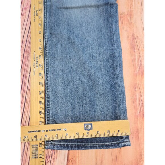 7 For All Mankind Mens Straight Leg Jeans 38 Clean Pkt Coachella - Picture 9 of 9